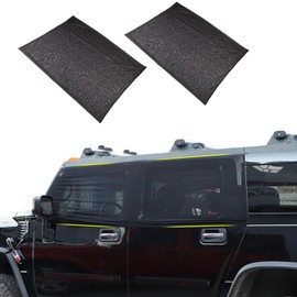 Lcojicep Car Side Window Sun Shade Compatible with Hummer H2 2003-2007 Stretchable & Breathable Car Window Screens for Complete Shade Sun & Privacy Protection,Rear Window Shades (2pcs)