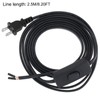 RTNLIT 8FT Lamp Cord with On/Off Button Switch and Polarized