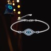 Evil Eye Bracelet for Women Sterling Silver 925 Turkish Greek