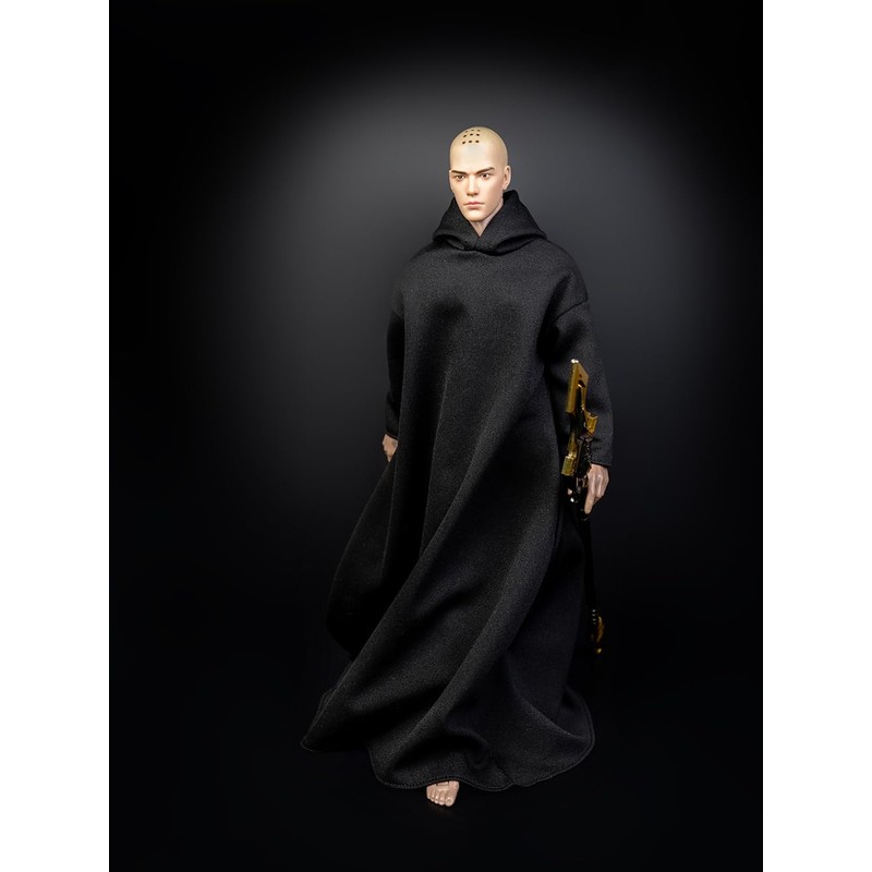 Fremego 1/6 Scale War Robe Robed Wizard Cloak Long Sleeved