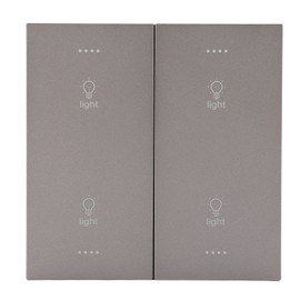 Smart Light Switch WiFi Wireless Voice Timing Control Switch 4 Open Control Quantity Intelligent Wall Switch 100‑240V