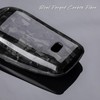 T-carbon Carbon Fiber Key Fob Cover Compatible with Benz,Key Fob