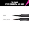 Maybelline New York Eyeliner, Hyper Precise Allday Liner, Wisch- und