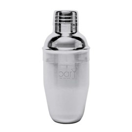 barY3 12oz Stainless Steel Cocktail Shaker Set – Dishwasher Safe with Lid & Strainer