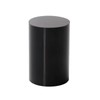 Acrylic Cylinder Display Stand,Black Solid Display Blocks,4*6CM Transparent Acrylic Cylinder