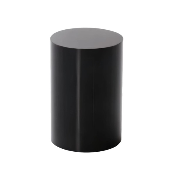 Acrylic Cylinder Display Stand,Black Solid Display Blocks,4*6CM Transparent Acrylic Cylinder