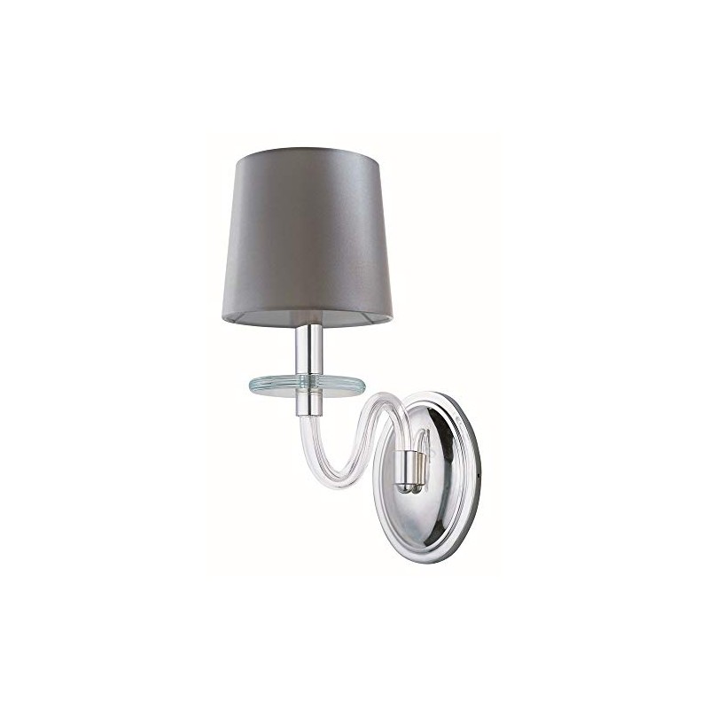 Maxim 27541CLPN, Venezia Wall Sconce, 1-Light, 40 Watts, Polished Nickel