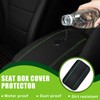 Piburth Car Center Console Armrest Pad, 12.6X 7.2 Inch PU