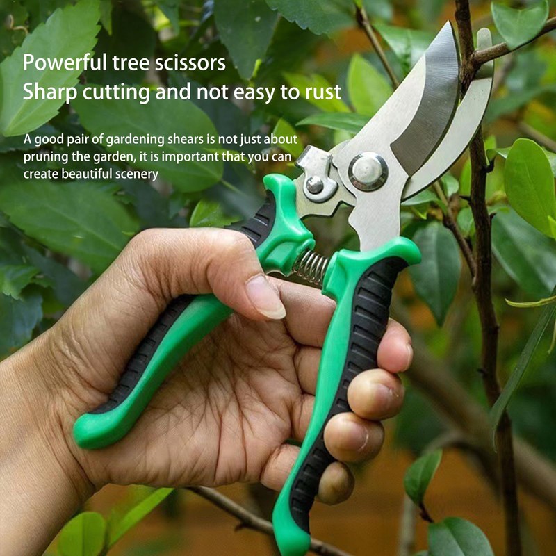 Vbvbip 3 Pack Gardening Scissors, Professional Pruning Shears Set -