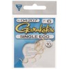 Gamakatsu 04307 Single Egg Loose Hooks (10 Pack), Size 6,