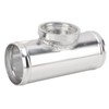 2.5in Blow Off Valve Flange Aluminum Alloy Silver Rustproof Universal