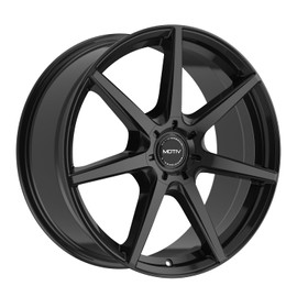 Motiv 432B 16x7.5 5x100/5x4.5" +40mm Gloss Black Wheel Rim 16" Inch