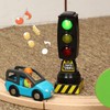 Black Mini Road Safety Signs Traffic Signal Traffic Lights Pretend