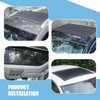 Merdege Car Sunroof Breathable Mesh, Foldable Camping Accessories, No Tool