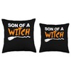 Son of a Witch Throw Pillow