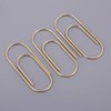 Giant Jumbo Paper Clips 50 x 20 mm Gold Pack