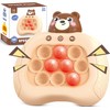Fast Push Game Fidget Toys, Handheld Game Console, Bubble Game