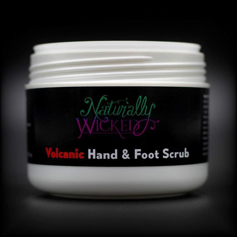 Naturally Wicked® Volcanic Hand & Foot Scrub 150ml