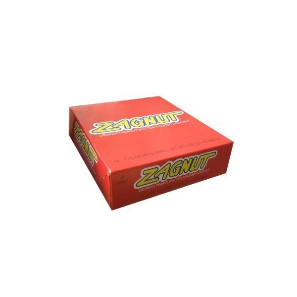 Zagnut Bar, 1.75-Ounce Bar, 18-Count Box (Pack of 2)