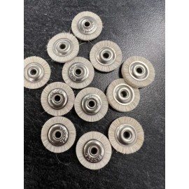 dixcel Soft Wheel Brush 16.657  9/16 x 3/32 hole Jewelry Making Supplies, Polishing