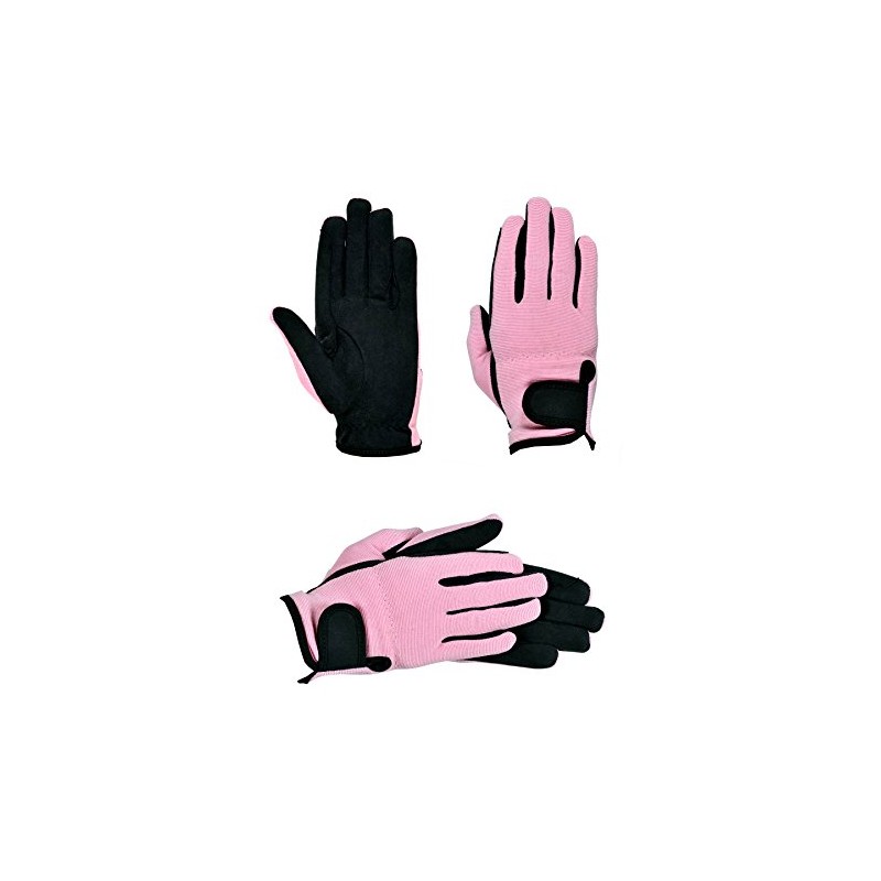 Riders Trend 1007064 Riding Gloves black black/pink Size:XL