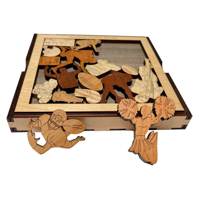 Football Fanatic Puzzle - Artistic and challenging Brain Teaser