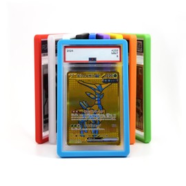 ProGuard Cards PSA Slab Guard Bumper for Standard PSA Graded Cards | Hard TPU, Exact Fit, Snap Tight Protection | Shock Absorption | Matte Finish PSA Slab Guard Protector (Light Blue)