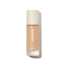 SHEGLAM Skinfinite Hydrating Foundation Flawless Dewy Foundation Hydrating Coverage Invisible Pore Concealer Pore-less Non-Greasy Lightweight Natural Soft Liquid Foundation-Peach