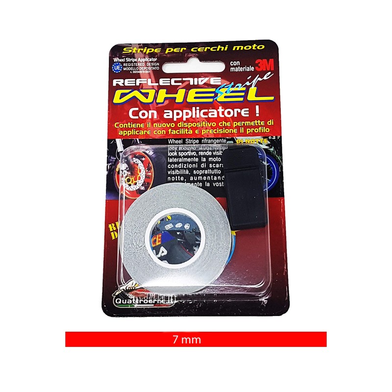 4R Quattroerre.it 10282 Refractive Wheel Stripes with Applicator Tool 7
