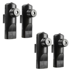 2X Garage Outlet Garage Door Opener Remote Safety Beam Sensor Eyes with Mounting Kit Replacement for Genie Overhead Door (STB-BL, GSTB-R) Quick Installation