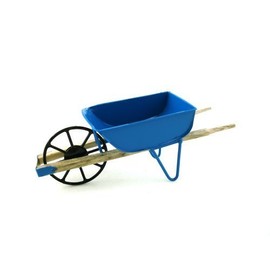 Dollhouse Miniature Heavy-Duty Wheelbarrow