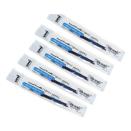 5 x uni-ball UMR-87 refill refills for Signo Uni-ball 207, blue, pack of 5