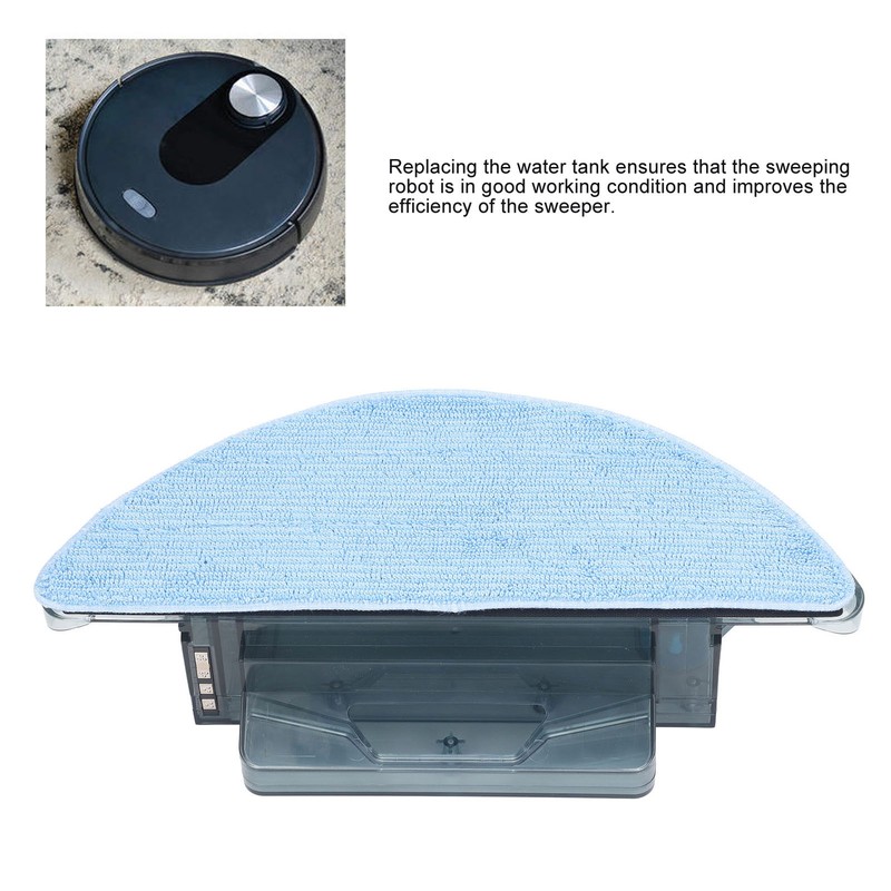 Water Tank ABS with 1 Mop Cloth Water Tank Bin