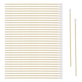 Cotton Buds 6 Inch Long Extra Long Handle Cotton Buds Ear Plugs for Cleaning Makeup Polishing Jewelry Arts and Crafts 400 Pack