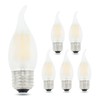 Lamsky Chandelier LED Light Bulbs 40W Equivalent E26 Base,Dimmable 4W