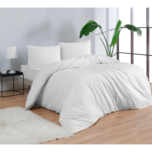 Venice Home 100% Cotton Jersey Duvet Cover Set - Extra