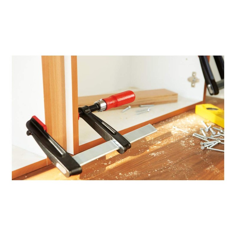 Bessey TGRC20B5 TGRC Malleable Cast Iron Screw Clamp, Multi-Colour, 200/50