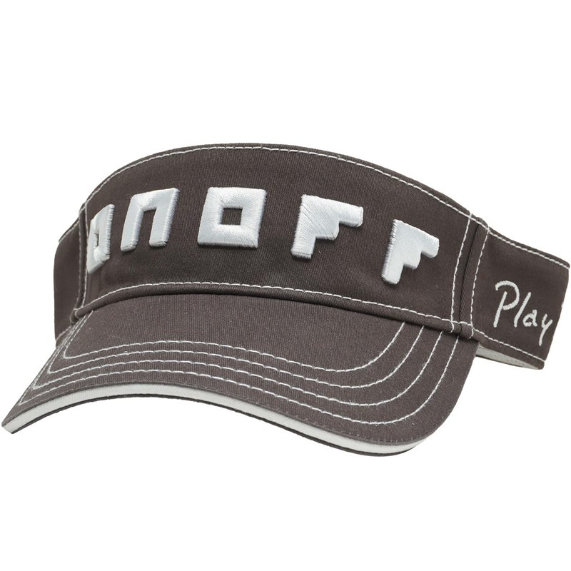 Onoff YOK0322 Men's Logo Sun Visor, 2022 Model, One Size