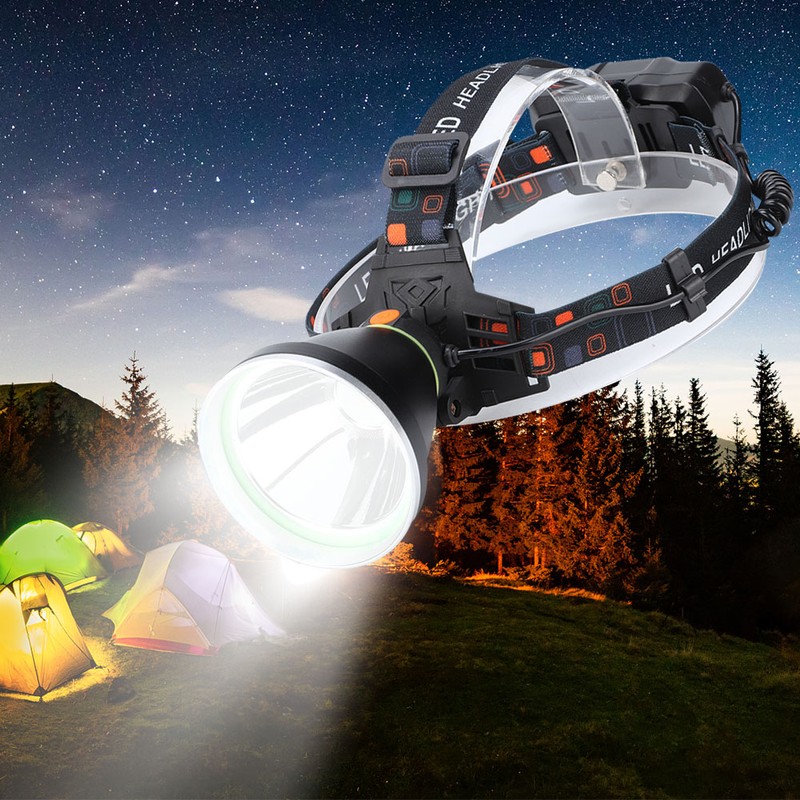 Outdoor LED Headlight Flashlight Portable Waterproof Head Light for Cycling