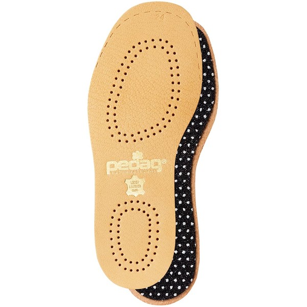 Pedag 1101 Naturally Tanned Leather Insole for Children with Activated Charcoal, Big Kid's 2.5-3.5/EU 34-35