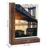 Lavezee 5x7 Picture Frames Set of 2, Double Sided Frame