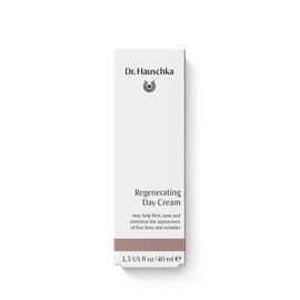 Dr. Hauschka Regenerating Day Cream, 1.3 fl oz, Anti Aging, Cream-to-Fluid Face Moisturizer, Natural & Organic, Red Clover & Acerola Firm & Hydrate Minimizing Fine Lines & Wrinkles