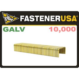 5/8" Leg x 1" Crown 16GA Galvanized P10 Staples 10M Box