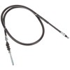 Kitaco 906-1122001 Brake Cable Ape 50/Ape 100, Normal Length, Black