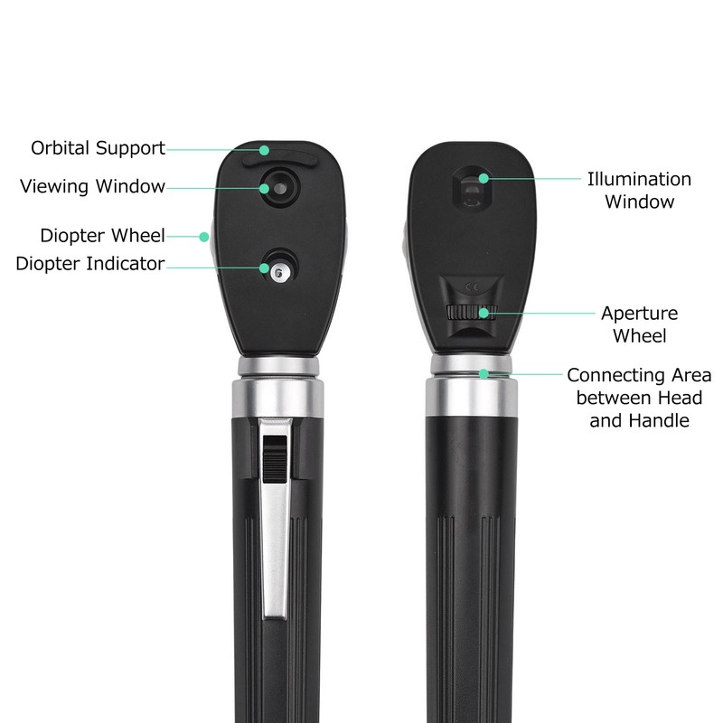Hand Direct Ophthalmoscopes Simple Easy to Use Ophthalmoscope for Inspecting