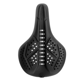 ROCKBROS Bike Seat Cushion Comfort Bike Seat Cover Extra Soft, Silicone Exercise Bicycle Seat Cushion Anti Slip, Breathable for Gym Adult Bike Accessories Black