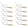 10PCS Coaxial Adapter Cable IPEX to SMA Male Interface RF