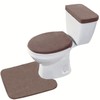 Madeals Toilet Mat and lid Cover Set with Toilet Tank