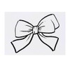 'Decorative Bow ' Temporary Tattoo - Water Resistant, Skin-Safe, Non-Toxic