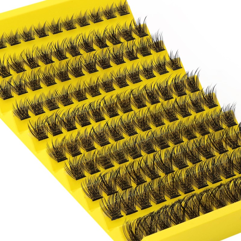 EMEDA Eyelash Clusters 8 mm Cluster Eyelashes Individual Eyelashes DIY